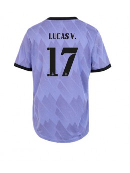 Real Madrid Lucas Vazquez #17 Auswärtstrikot für Frauen 2022-23 Kurzarm